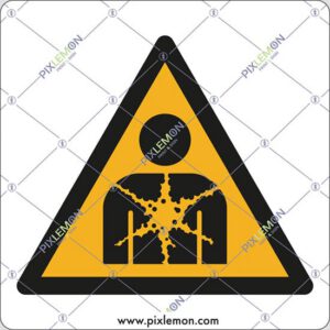 cartello (Attenzione; sostanza o miscela pericolosa per la salute - Warning; Substance or mixture presenting a health hazard)